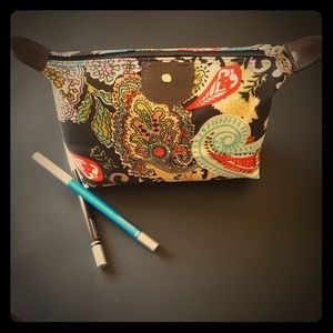 HOST PICK💙Paisley Print Cosmetic Bag